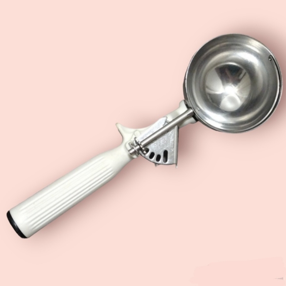 🍨Vintage Vollrath White No. 6 Disher/Ice Cream Scoop - Picture 1 of 16